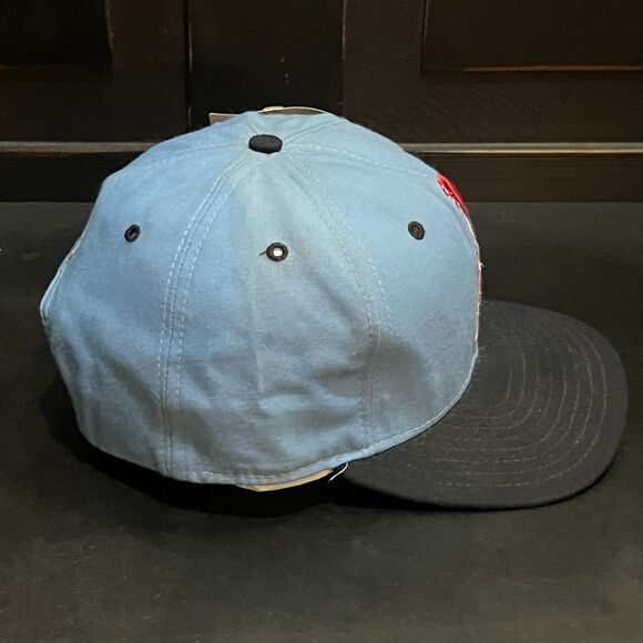 NWT Vintage 90s New Era Houston Oilers Snapback Hat Classic Team Made in USA - Picture 8 of 11